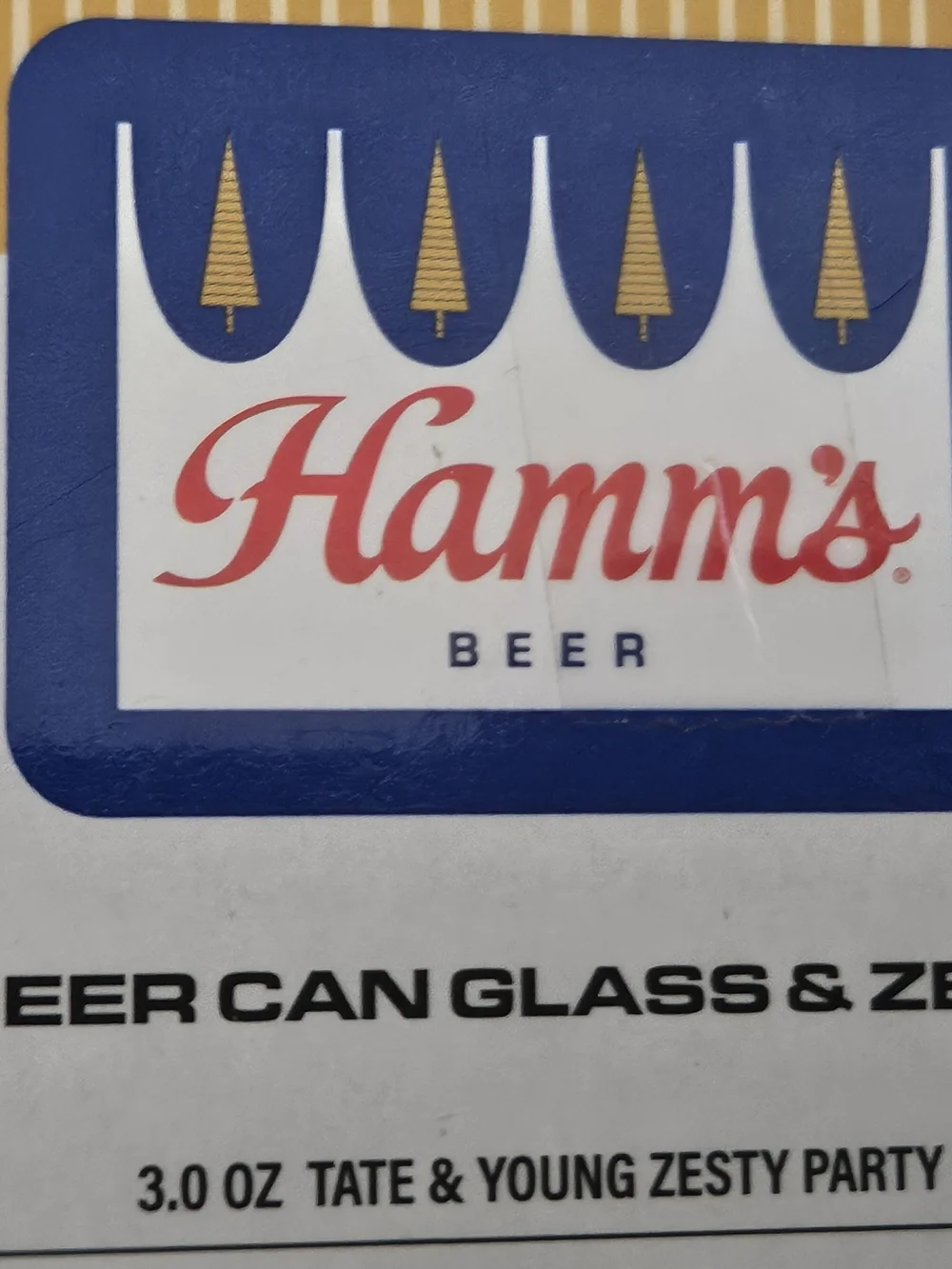 Hamm’s Brewing Company Beer Glass Snack Mix Limited Edition Sealed New RARE!